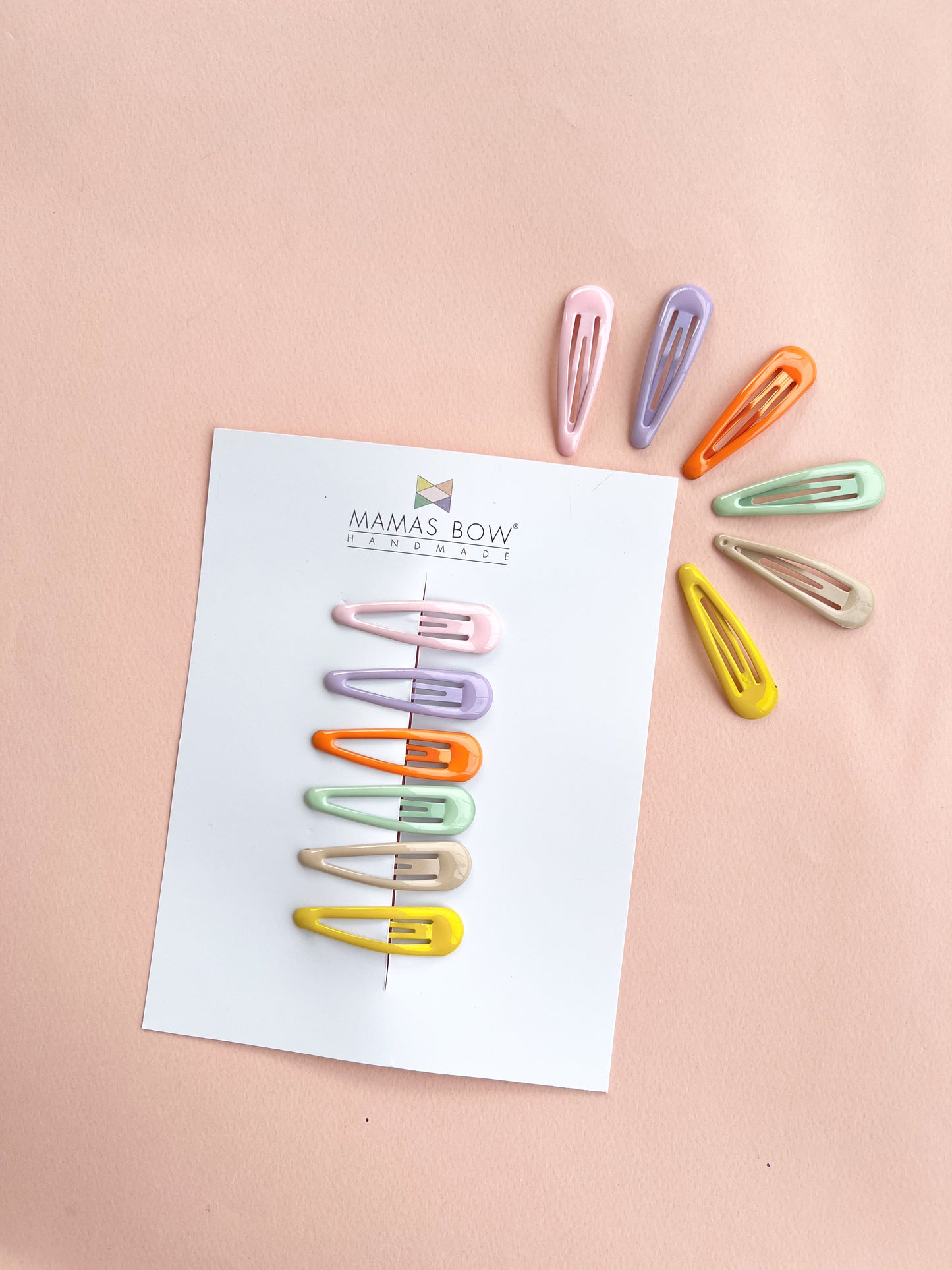 6lı Çıtçıt Toka // Pastel