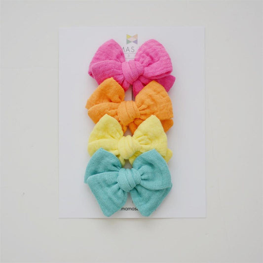 Kurdele Klips Set // Rainbow