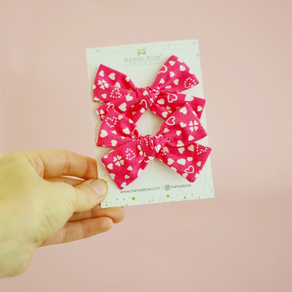 Kurdele Set // Pink Heart