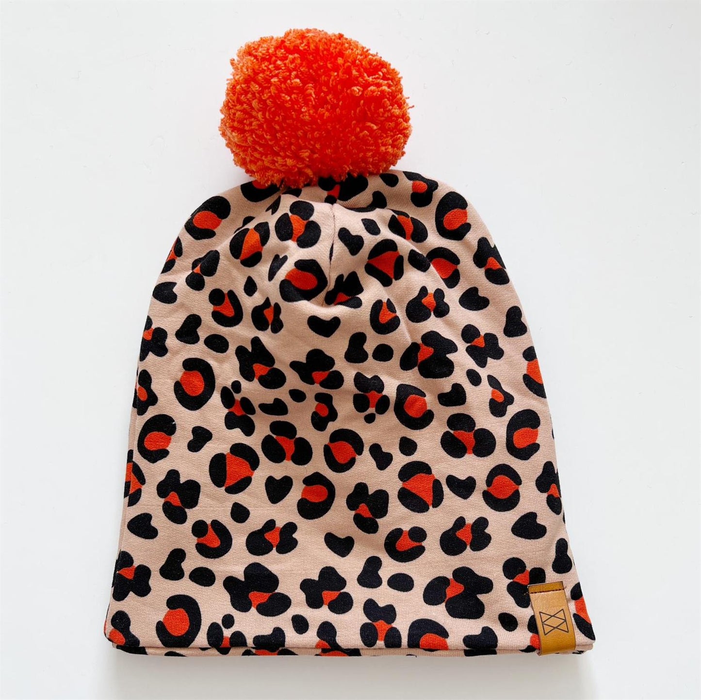 Ponponlu Bere // Orange Leopard