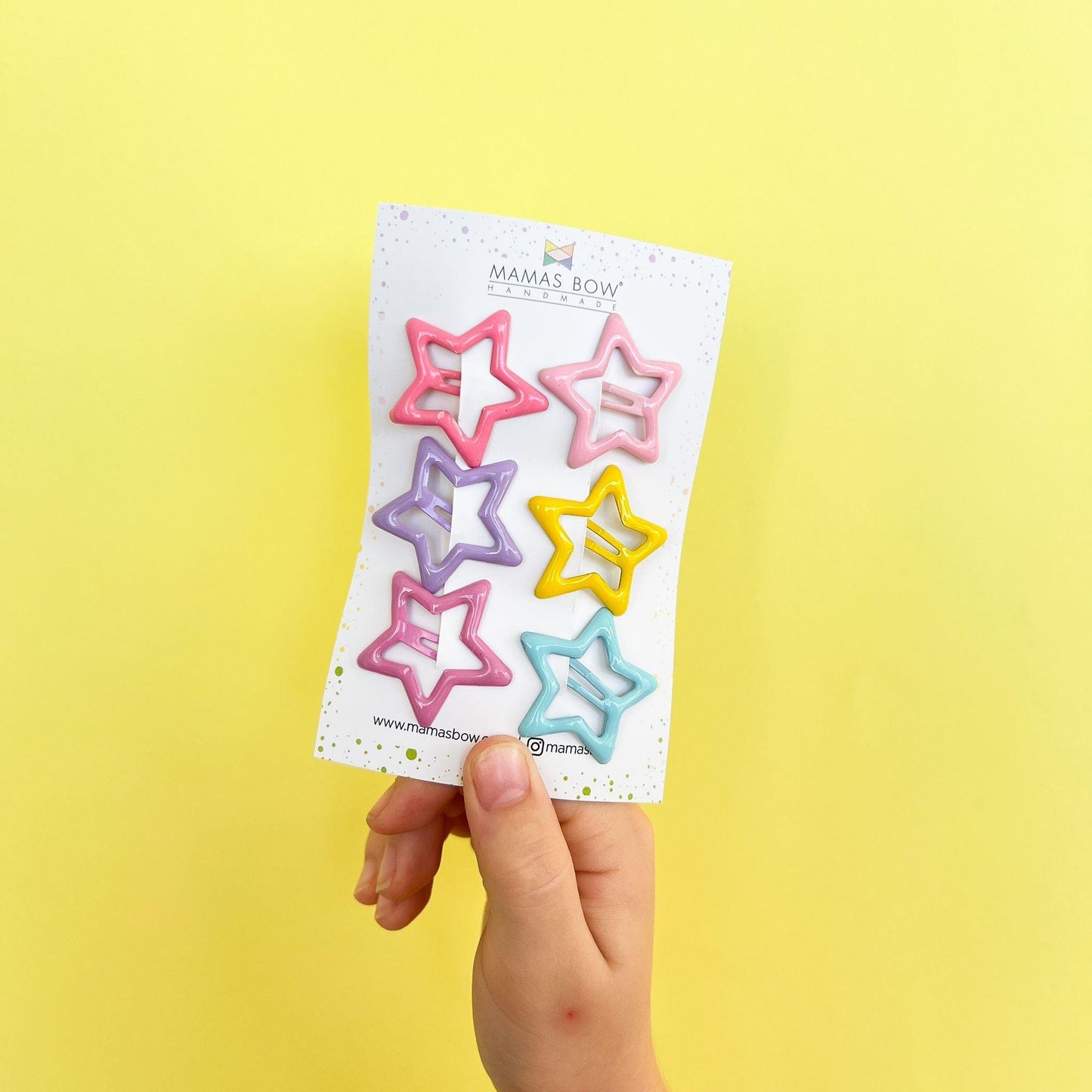 6lı Yıldız Toka // Pastel