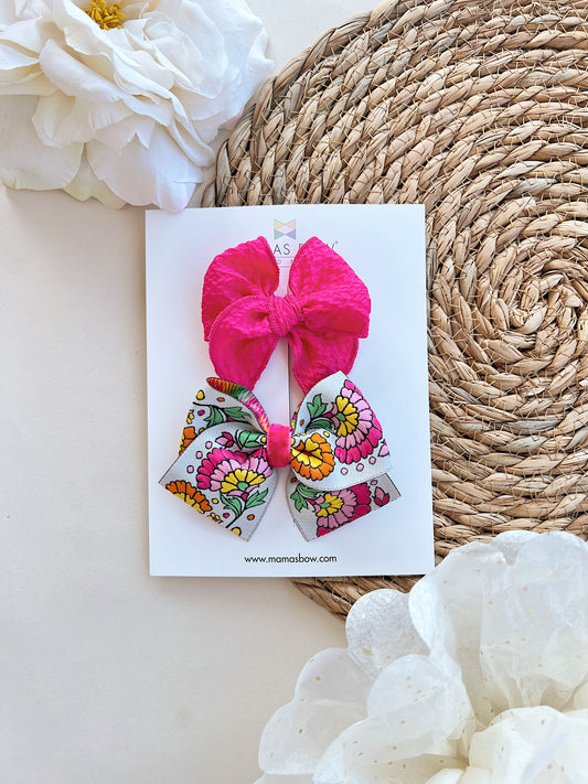 2li Toka Set // Fuchsia