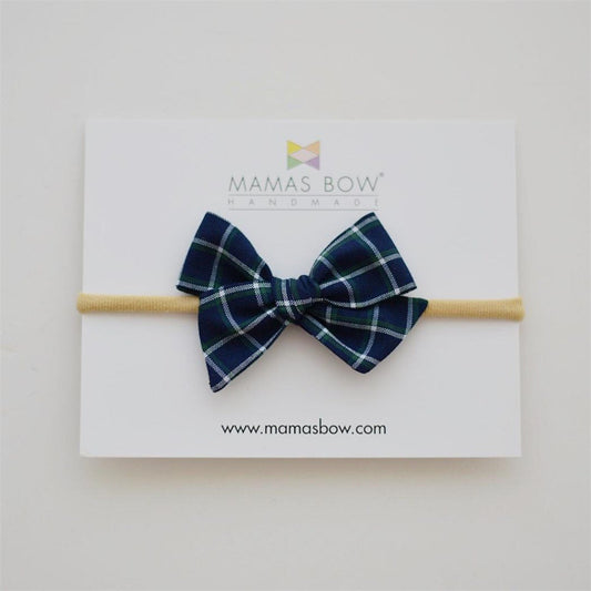 Kurdele Bant // Navy Plaid