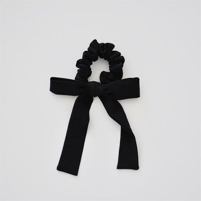 Kurdeleli Scrunchie // Black