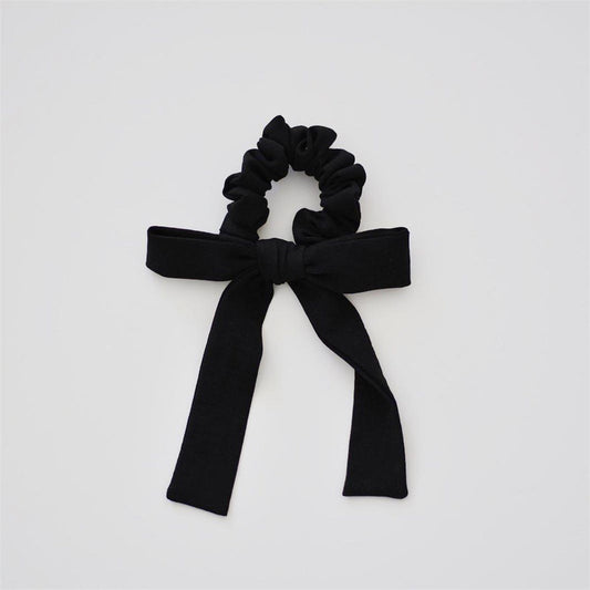 Kurdeleli Scrunchie // Black