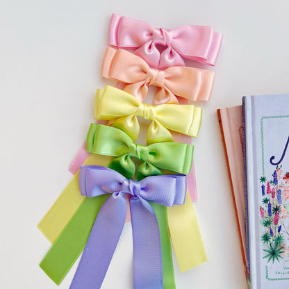 Saten Kurdele Toka // Baby Pink