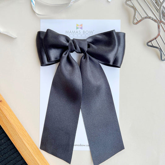 Saten Large Kurdele // Black